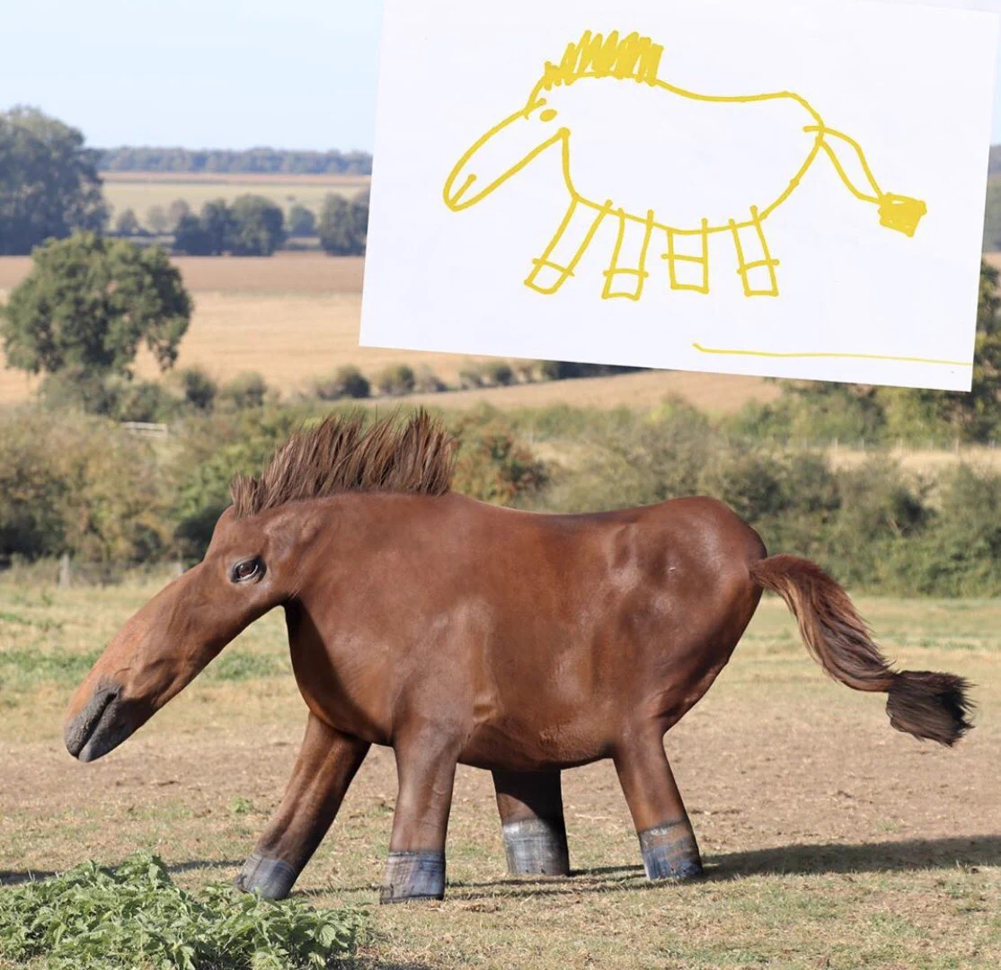 探せばどこかにいそうな気も？子供の描いた絵をリアルな動物に再現するとこうなる！