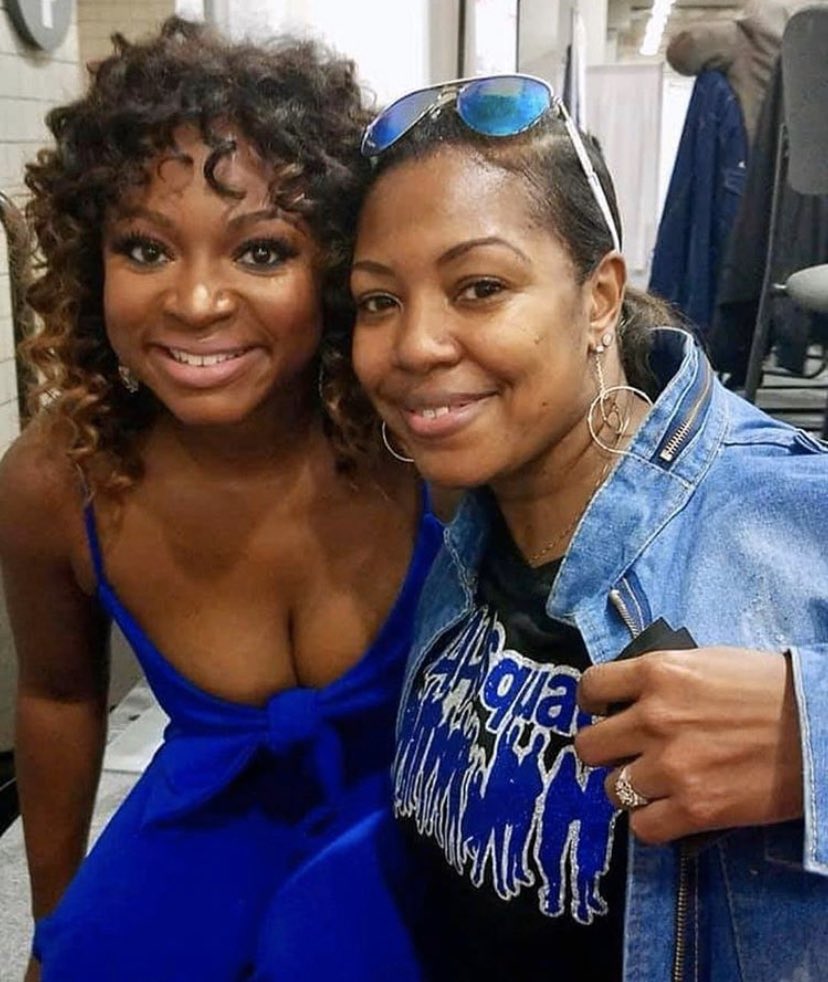 #TBT

Apostle Pastor Pasha @pastorpasha  & Naturi Naughton @naturinaughton at the 2018 Circle Of Sisters Expo! 

We rocked out on stage and the crowd had a TRUE #YAHSquad experience! Let’s go! 
@power_starz 

#CircleOfSisters 
#HipHop