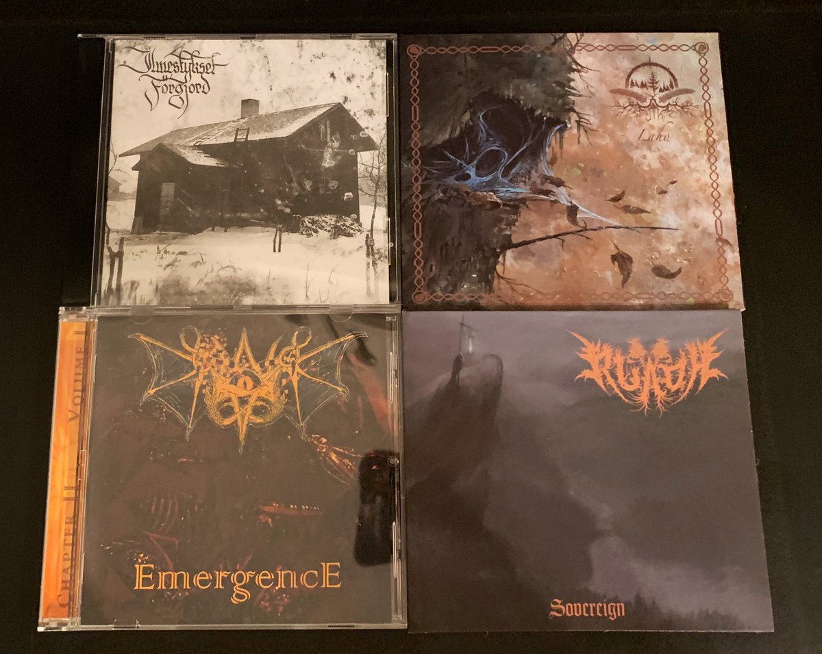 MoKnowsMetal's tweet photo. Working towards my year end lists & making sure that I’ve covered all my bases...
Curious to see if any of these make the cut? These albums by #Förgjord #KVAL #Basilysk & #Ruadh were all excellent 2019 releases!! https://t.co/IjLTnlt2Eb