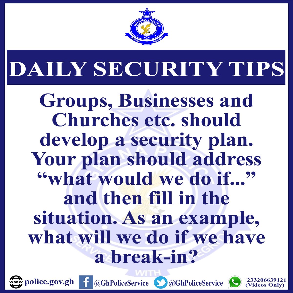 Ghana Police Service on Twitter "The Motor Traffic and Transport