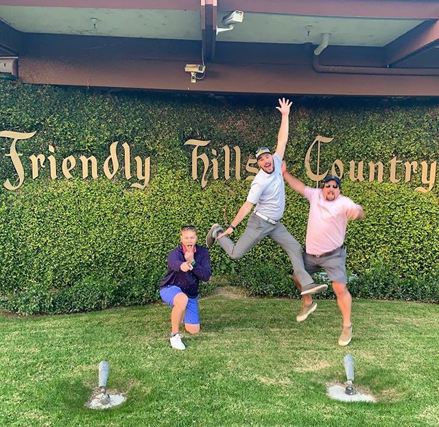 What a course! Had an awesome time with @andystromwall and the boys at <a href="/friendlyhillscc/">Kevin Price</a> in Los Angeles. It was my first round outside in way too long, so there was definitely some rust to bang off. But I think I’m ready for the @sealfuturefoundation tour… ift.tt/35lEYlW