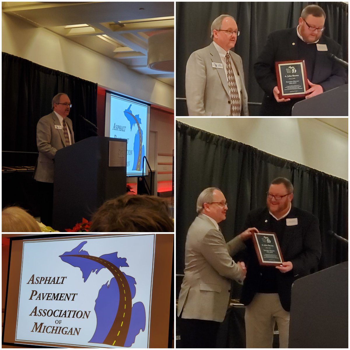 apa_djs's tweet photo. Congrats to John B. @asphaltroads #mdot #Michigan happy retirement enjoy every minute. https://t.co/21vypjPQMb
