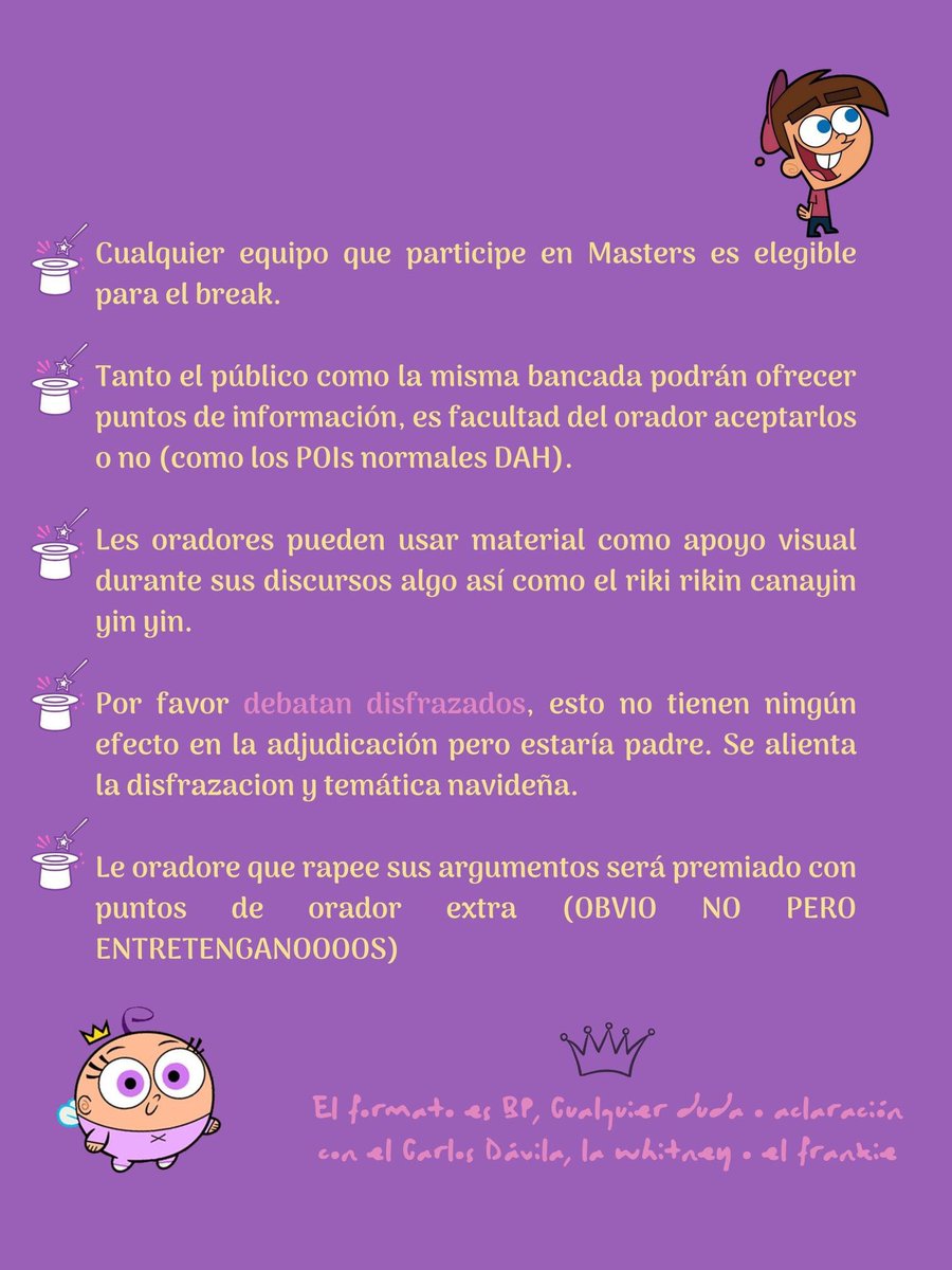 TiidMrl's tweet photo. A 5 días del torneo más esperado del año, llega por su respectivo torneo de masters y les pedimos a todxs que revisen el nuevo reglamento antes de inscribirse. ¡Nos vemos muy pronto!
Link de registro: https://t.co/hiW1CyMJ7T…
SIGAN A: @Frankiebermude1 @carloshumda y @WRuvals https://t.co/z905qVH6uz