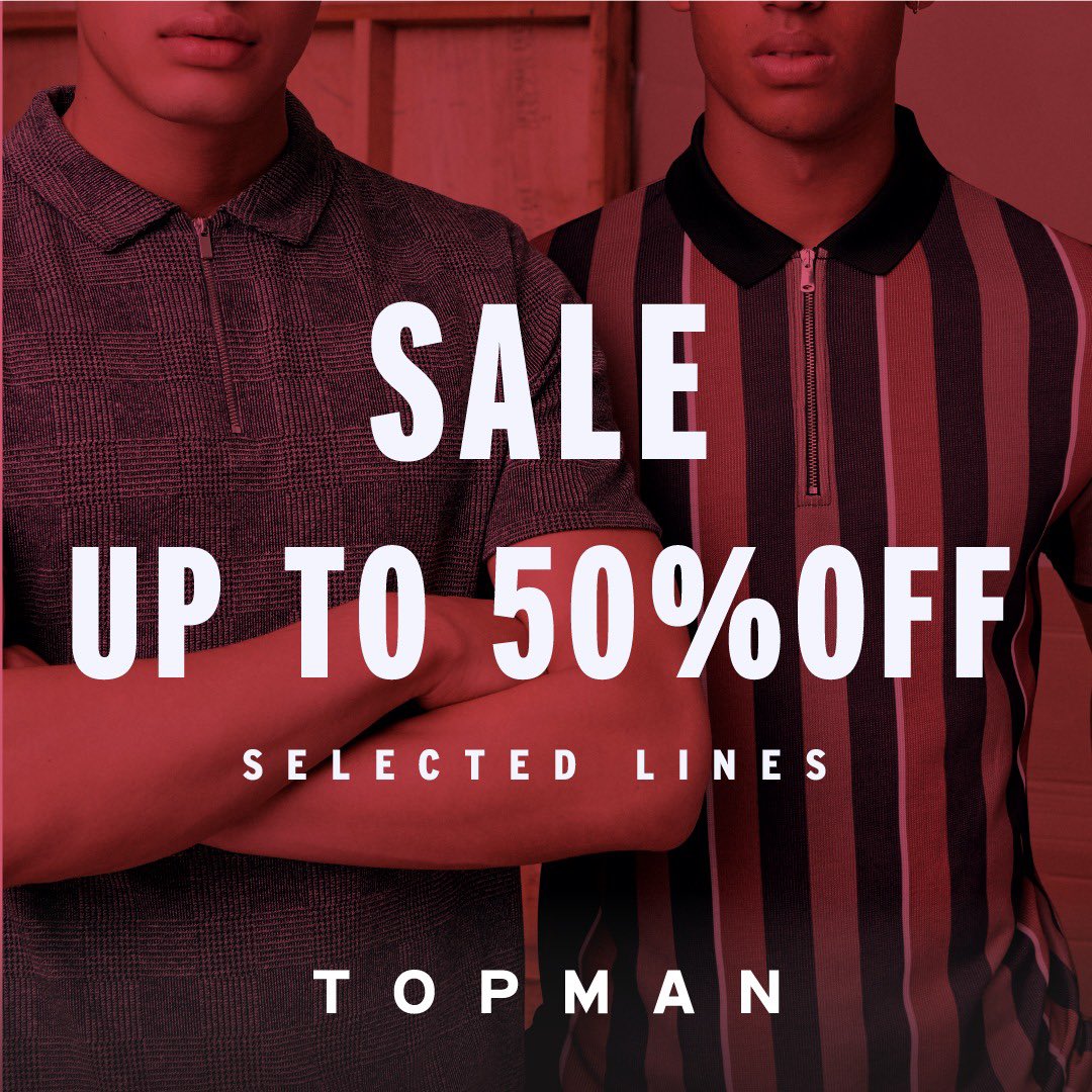CentralParkMall's tweet photo. We're bringing the must-have pieces to this holiday season.
End of Season Sale up to 50% off on selected lines! Don’t wait, just go straight to the store!
-
Topman, GF
Central Park
-
#centralparkmall #cpfashion #cpstyle ##topmanStyle #topmanid https://t.co/aghLvrTlaV