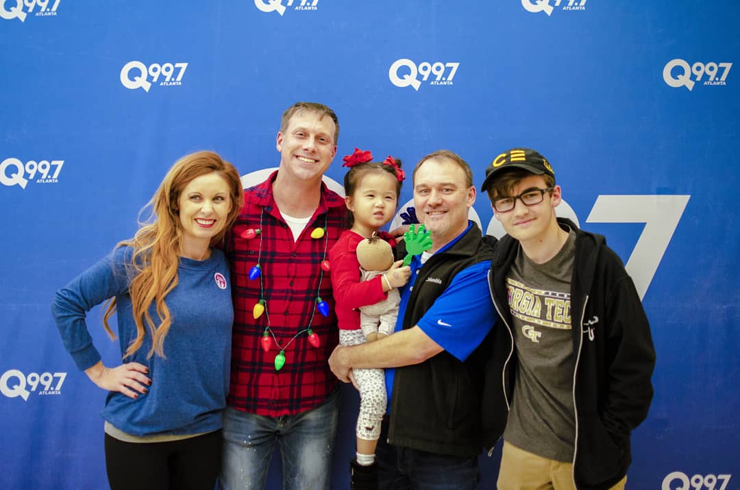 Q997Atlanta's tweet image. Thank you, thank you, thank you for supporting a GOOD cause and your donations for @childrensatl
YOU GUYS ARE AMAZING!!! -@adambombshow
#MakingMiracles #makingmiracleshappen #choa