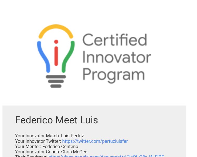 pertuzluisfer's tweet photo. We've got mentors!
And I have the best mentor ever!
My good friend @federico_1026 !
#GoogleEI
#NYC19
#MEX18
#InnovatorProject! https://t.co/yg2Bujutrc