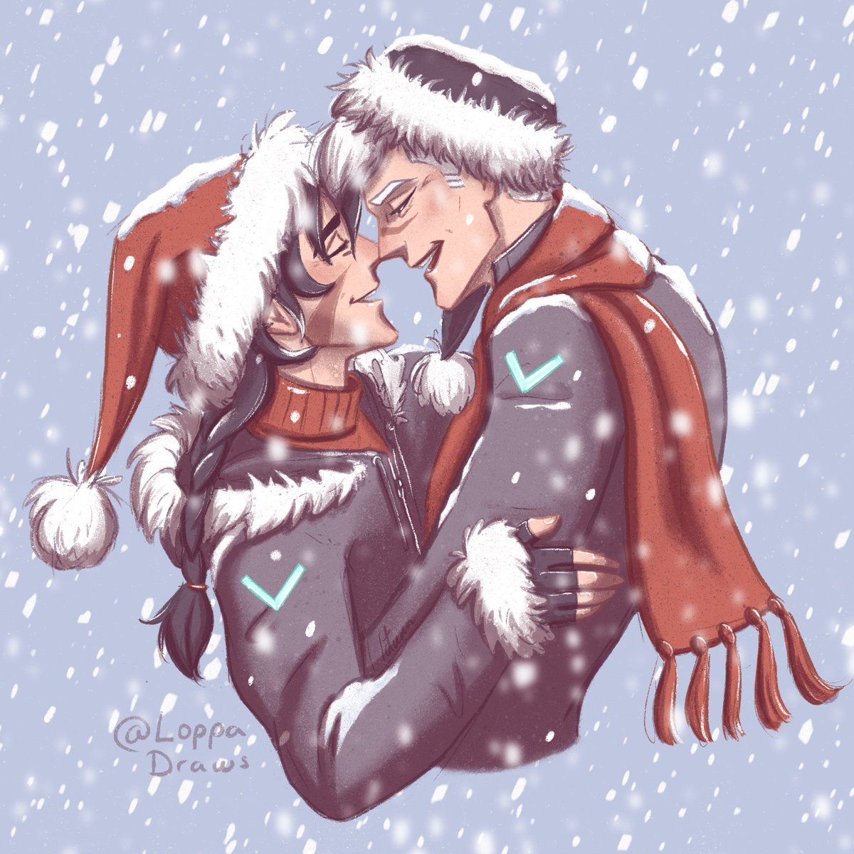 loppadraws's tweet photo. All I want for Christmas...

Keith was never much for the holidays, but Shiro absolutely loves everything about Christmas!

Shiro is a hopeless romantic and Keith loves everything about Shiro. So naturally Keith starts to love Christmas as well❤️🖤

#Sheithmas #sheith #voltron https://t.co/JdSC01gFX3