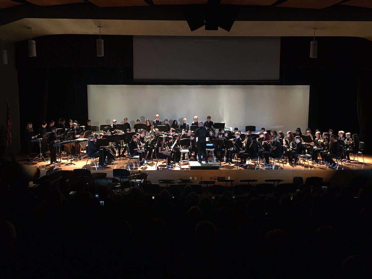 7th Grade band sounding awesome tonight at Winter Band Concert!