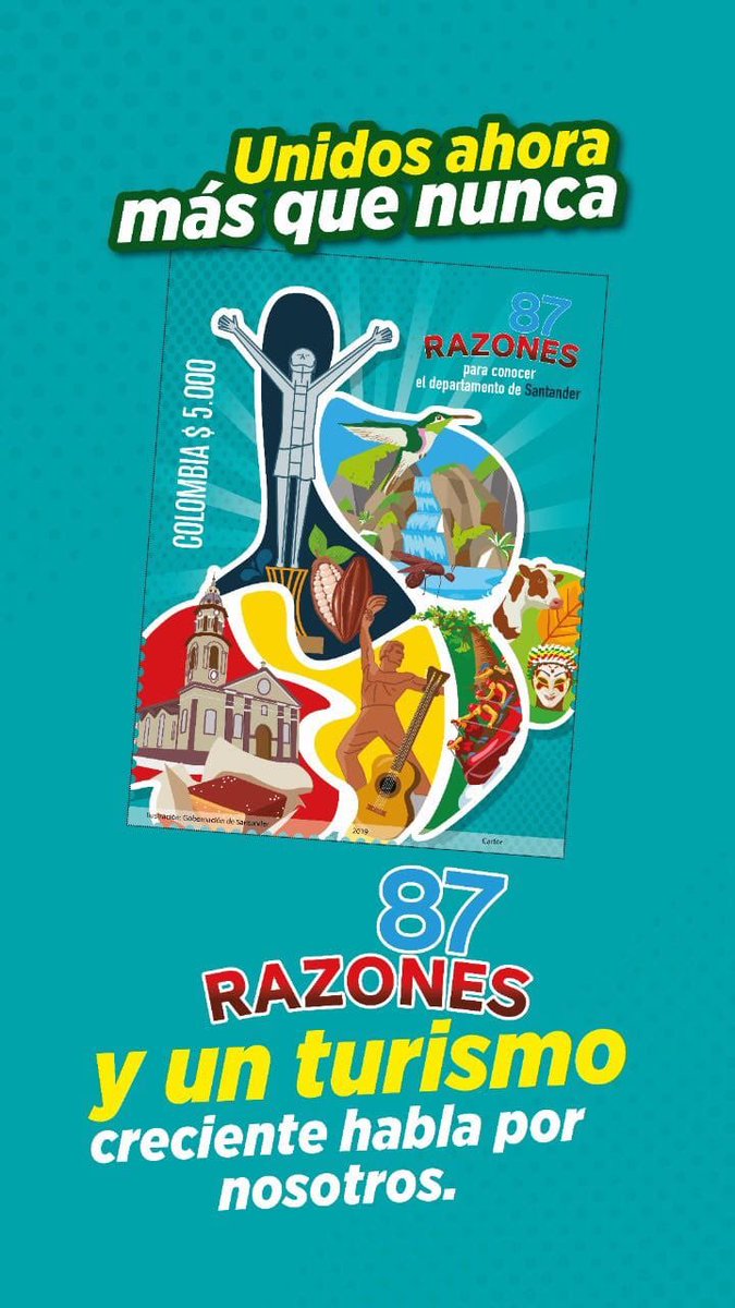 Secviviendasant's tweet photo. #EstaPasando | Hoy Presentamos ante los #Santandereanos la Estampilla #87Razones, nuestro Departamento, y estará en 192 museos a nivel mundial.  #SantanderNosUnió https://t.co/YDzzLiO9ln