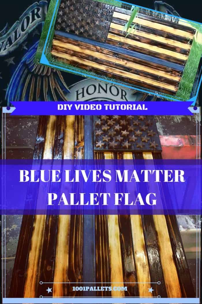 iRecyclart's tweet image. Diy Video Tutorial: Thin Blue Line Pallet Flag : bit.ly/2LOO4Qs - #DiyVideoTutorial #PalletFlag #ReclaimedWood #RecyclingWoodPallets