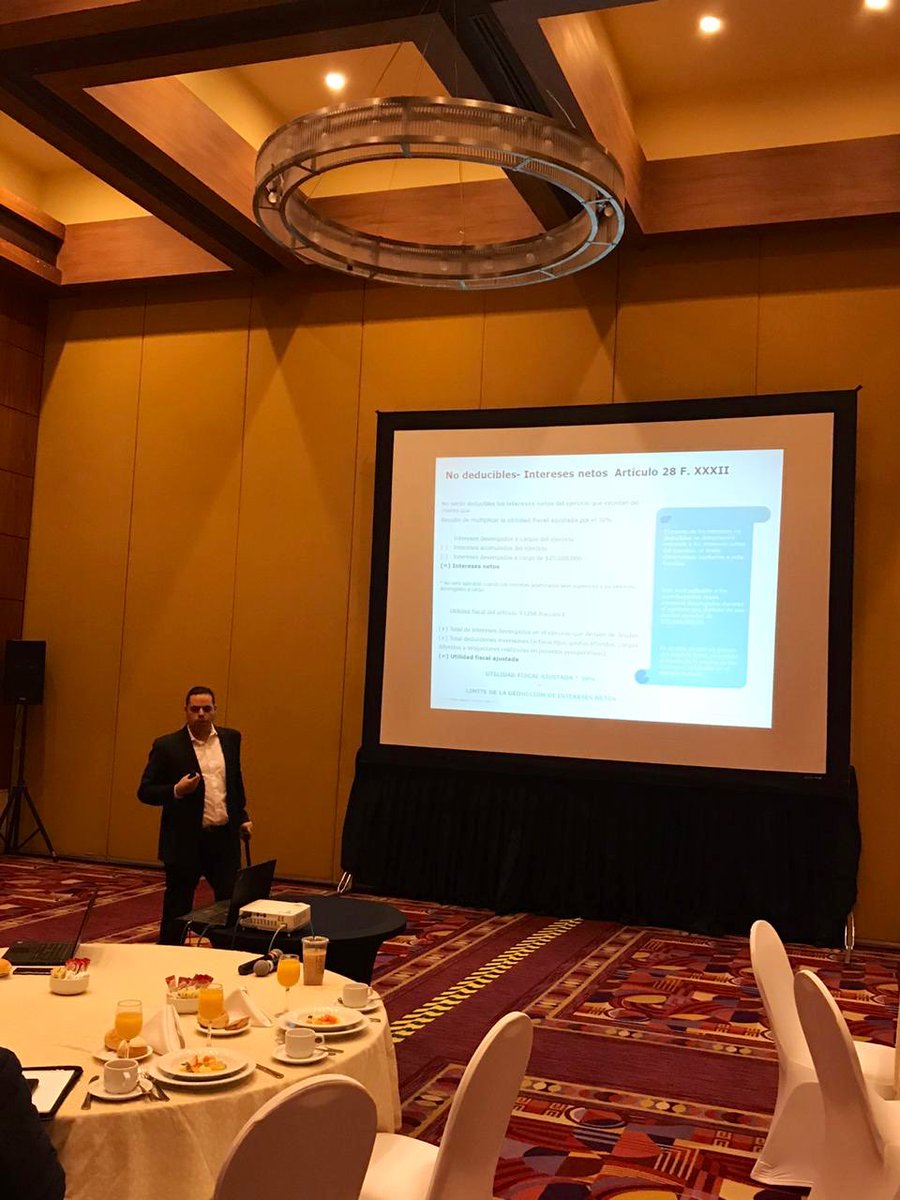 DeloitteMX's tweet photo. En nuestra última sesión de #PROCAF en Aguascalientes compartimos con nuestros invitados los puntos finos de la reforma fiscal 2020 en la cual, con el apoyo de nuestros abogados de Tax Controversy se profundizó en el análisis de las disposiciones aplicables a la razón de negocios https://t.co/j7AtDpreZn
