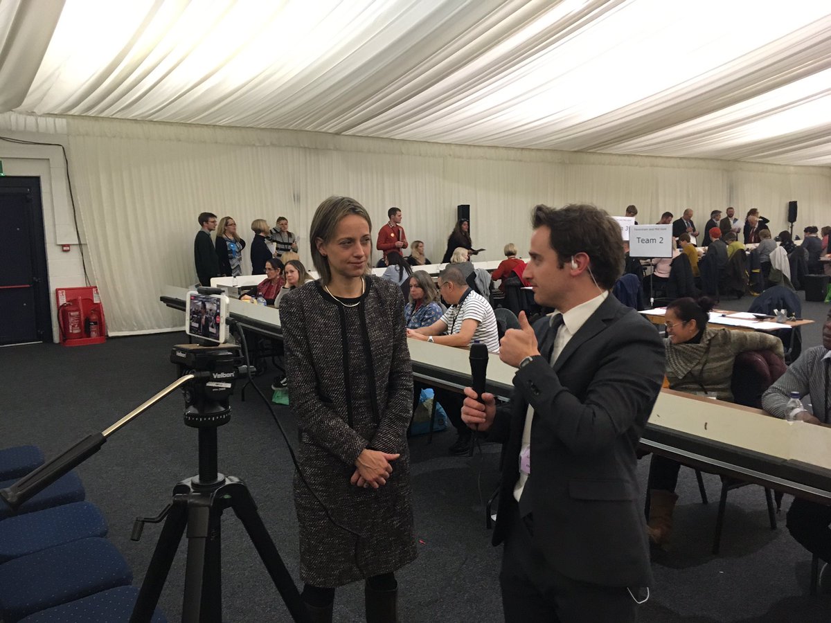 TomPymanKM's tweet image. Conservative @Helen_Whately is here, looking to retain her seat in #FavershamAndMidKent, and about to go live with @KMTV_Kent #KentVotes