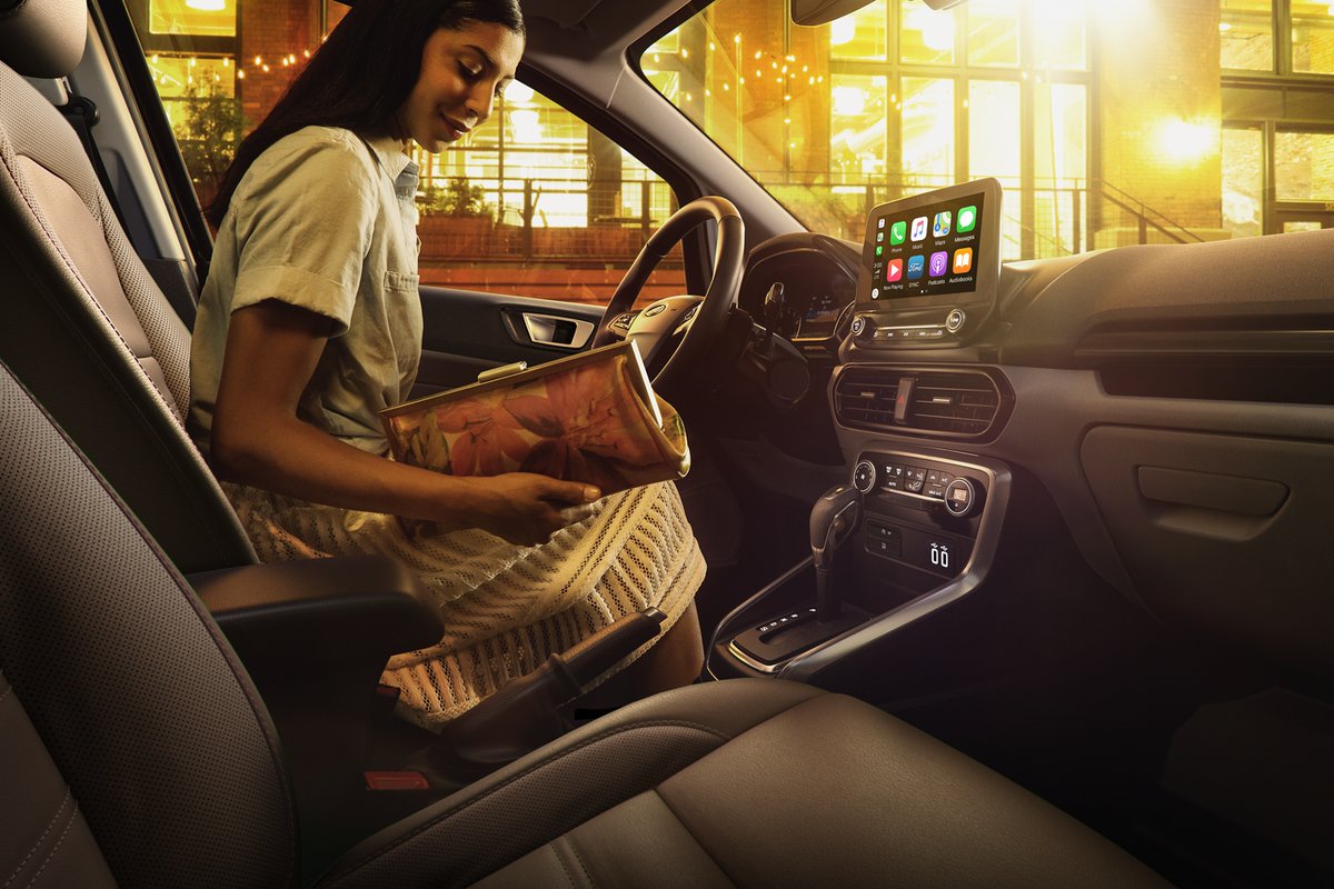 The new Ford EcoSport was designed with you in mind. From advanced technologies to a first-class interior, this SUV is ready for any road trip.