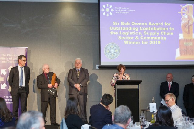 The CILT Annual Awards Presentation Dinner was held at the in Wellington on 18 October 2019.  It was an opportunity to celebrate excellence across the transport and logistics sectors, the centenary of CILT internationally and 60 years of self-governance for CILT NZ.
