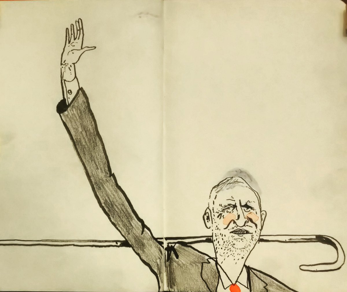 Balls.

#UKElection #LabourParty #Corbyn #Election2019 #politicalcartoon