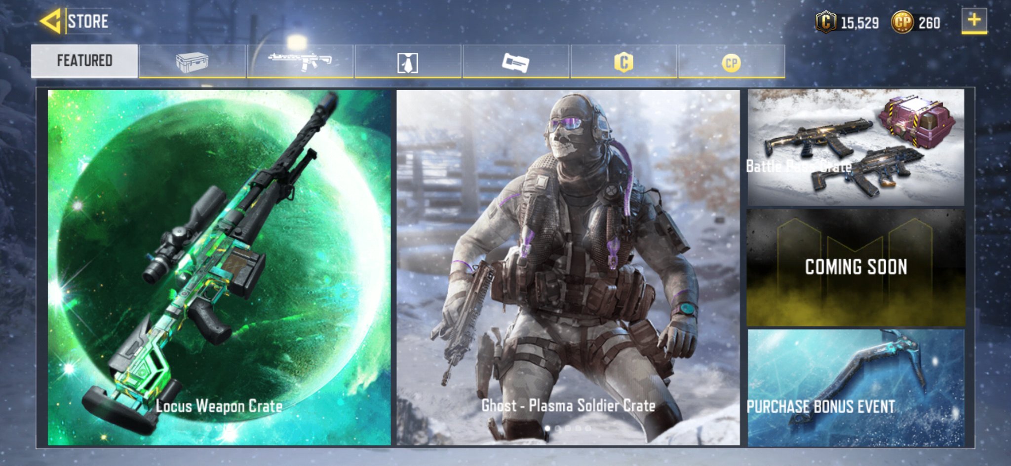 Codm Final Snow New One Shot One Kill Mode And Locus Cosmos Crate Is Now Live Now T Co Ugbbsdagfe Twitter