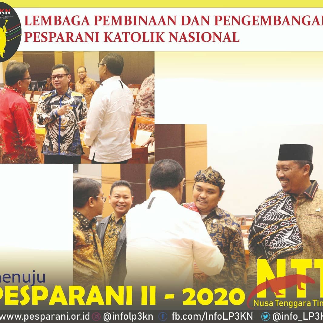 info_LP3KN's tweet photo. Pada hari Rabu, 11 Desember 2019, Pemerintah Provinsi NTT, LP3KN, dan Panitia PESPARANI NASIONAL 2, mengadakan rapat dengan Komisi VIII DPR-RI untuk melaporkan proses persiapan pelaksanaan PESPARANI Nasional 2 - 2020
.
#LP3KN #LP3KD #menujuPESPARANI2NTT #PESPARANI #PESPARANI2020 https://t.co/PH0OJNcBBT