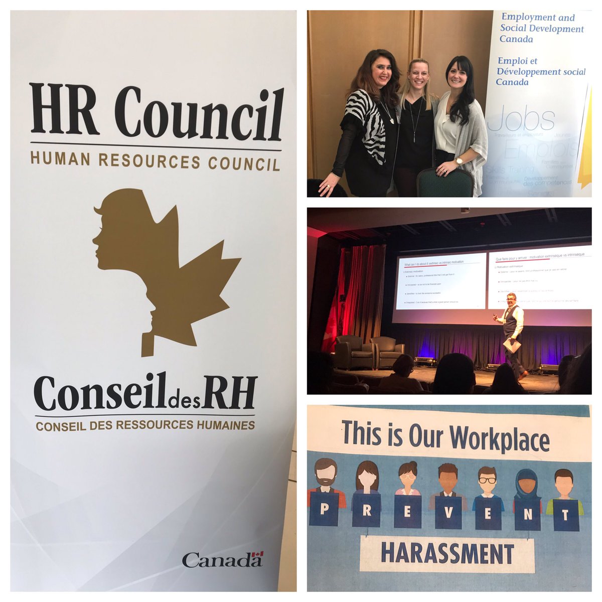 IBaechler's tweet photo. Exciting day today at the @HRC_CRH Symposium. What a great turnout! #HR #harassment #prevention #HRcommunity #values #ethics https://t.co/zORbWTUbNL