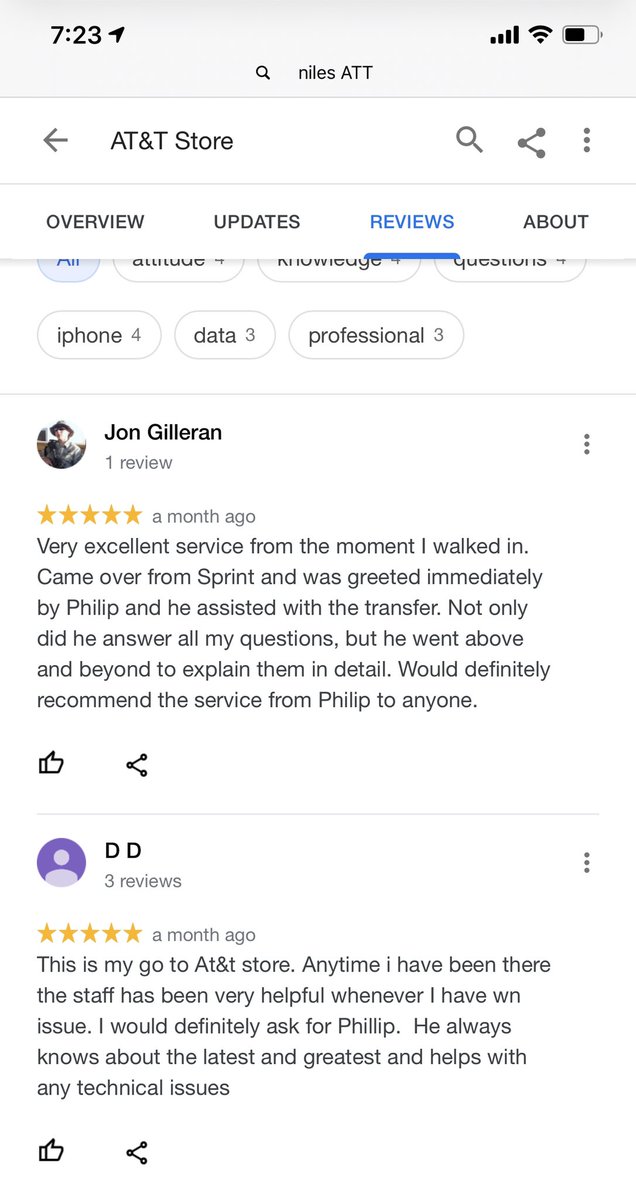 ATT_Niles's tweet photo. @PRouhas with the back to back 5 stars! Awesome work Philip. https://t.co/QMAtUO9Zms