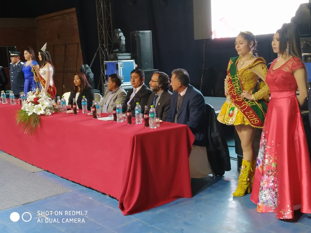 alcaldiadeoruro's tweet photo. El Lic. Oswaldo Olivera Paricollo alcalde de nuestra ciudad, participó de la inauguración de la feria @Expoteco_Oruro en el campo ferial #3DeJulio https://t.co/A4x143NtRB