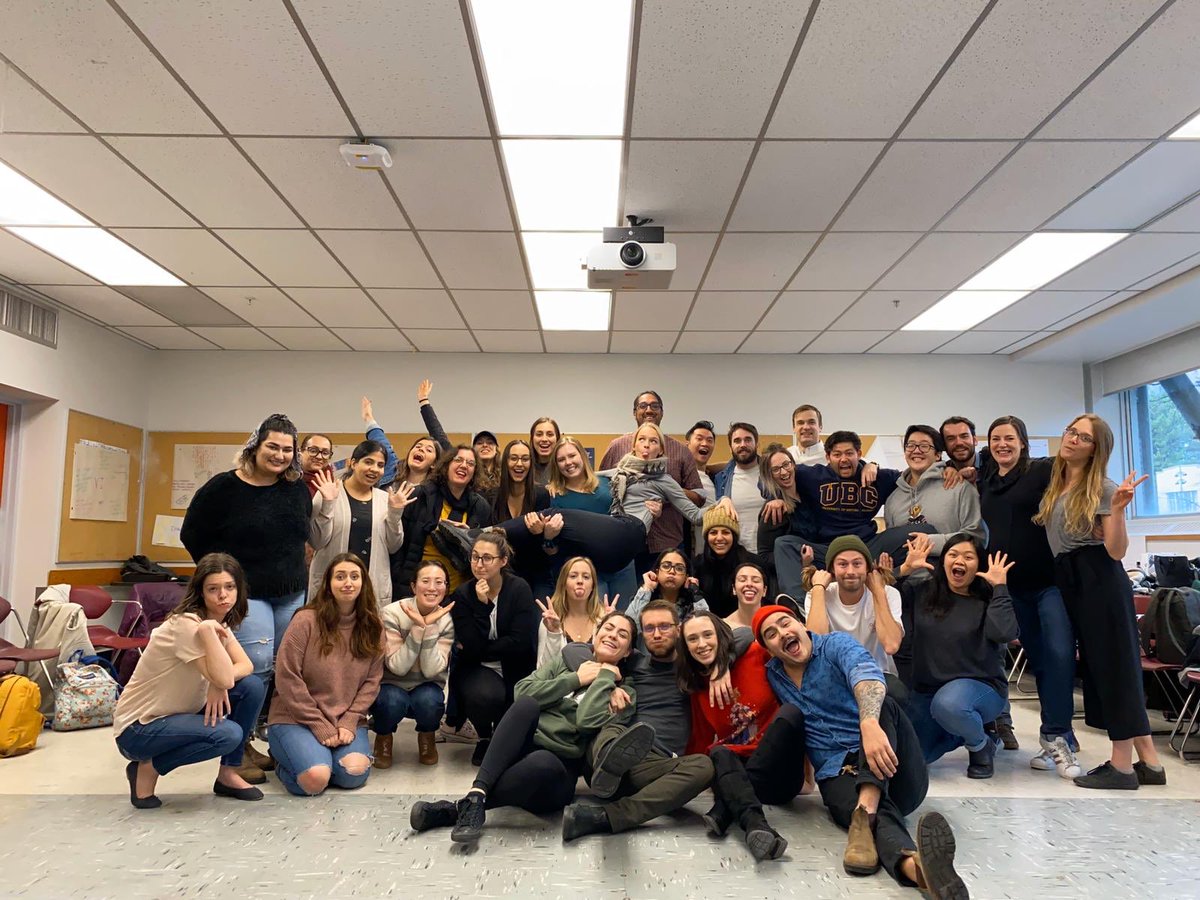 Semester 1 winding down tomorrow! Feeling so grateful to be surrounded by such amazing future educators, and to be supported by such amazing instructors! Can’t wait to see what the next semester has in store for us #mysrl @UBCEduc
