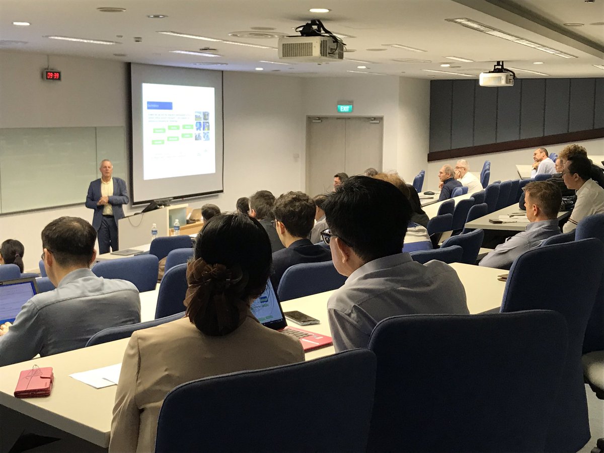Professor Nicholas Asher, Director of #ANITI, introduces the Interdisciplinary Institute of Artificial Intelligence of Toulouse 
#ArtificialInteligence #SinFra2019 <a href="/IPAL_SG/">IPAL</a>