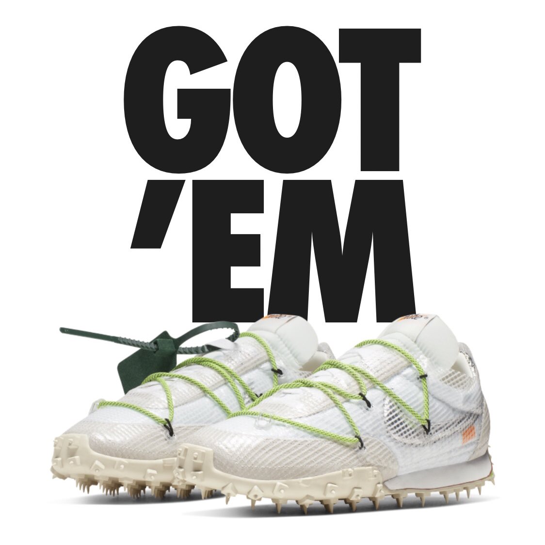 primopiece's tweet photo. Yup #OffWhite #nike #stockx #sneakerwars #SneakPeek https://t.co/UL21Amtue6