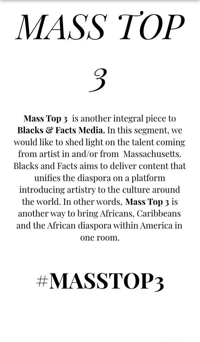 Blacks_Facts's tweet photo. #MassTop3
3.) @iamgiodee (Boston, MA)
2.) @lano_soprano (Boston,MA)
1.) @prince_smooth (Boston,MA) https://t.co/coPbpR5koc