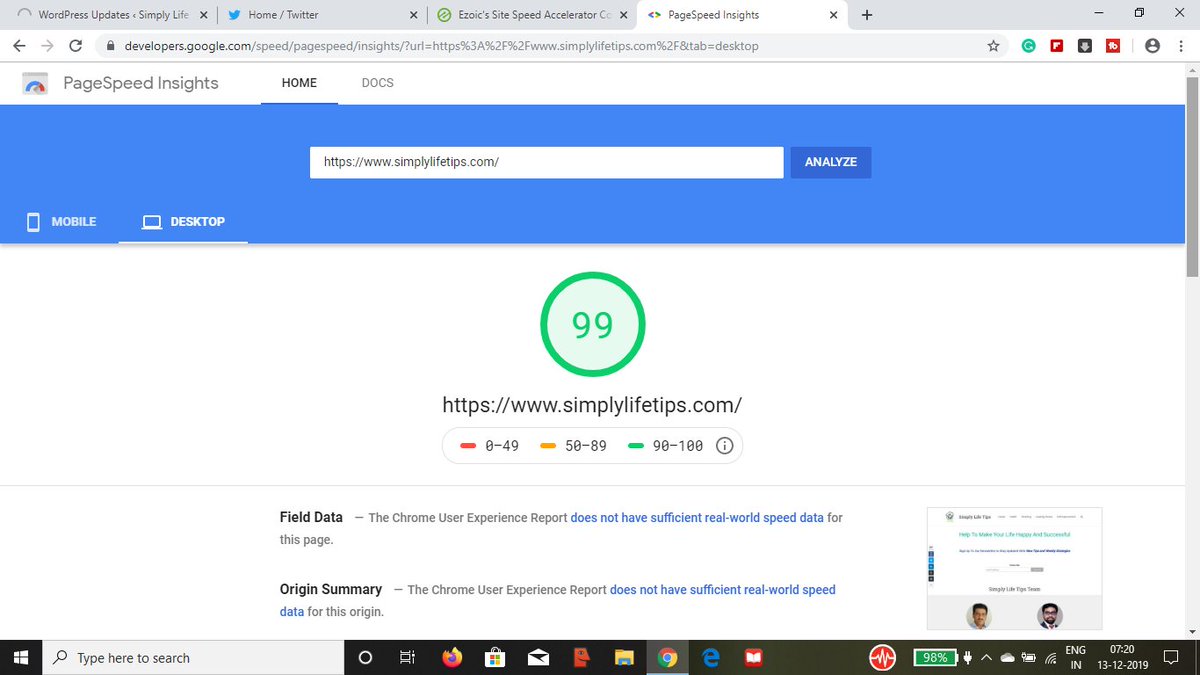 simplylife_tips's tweet image. Started using Ezoic from yesterday. #sitespeedaccelerator