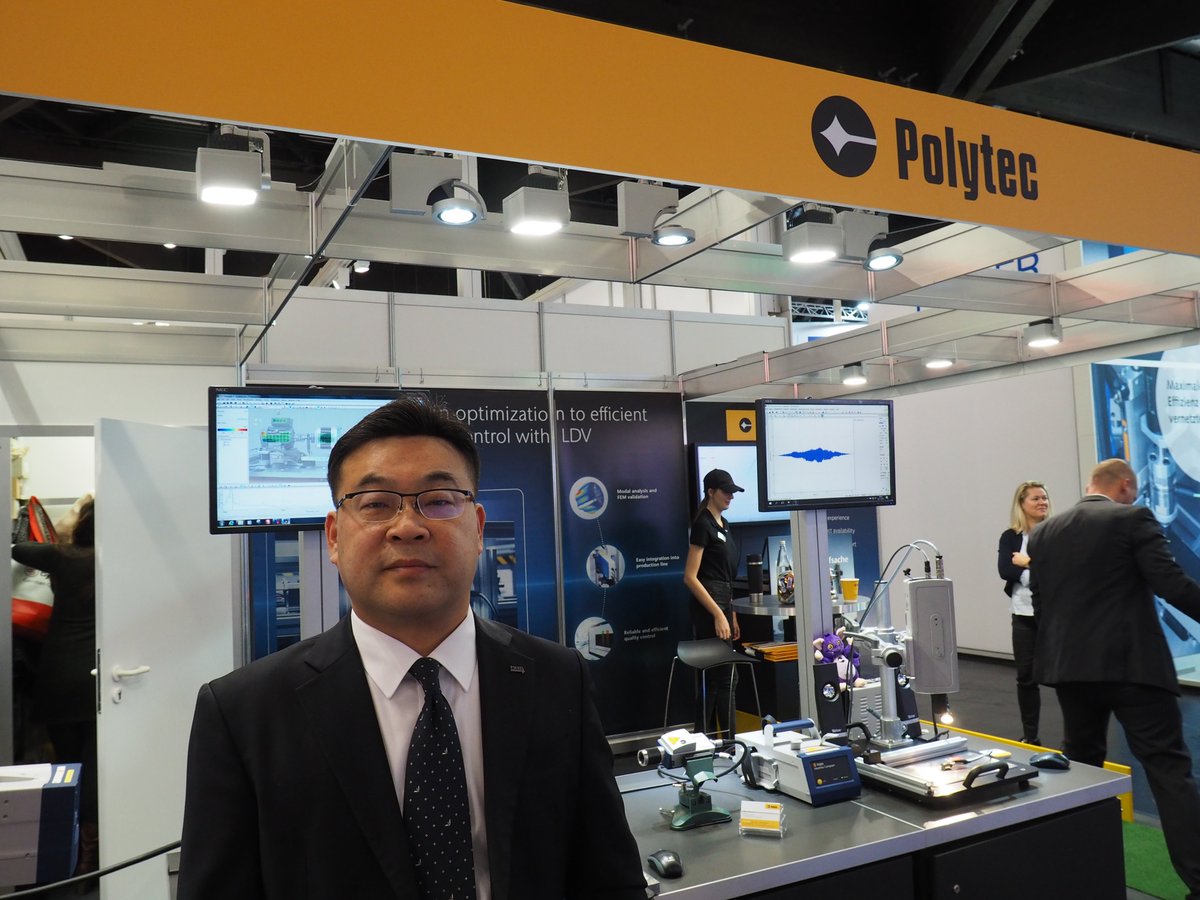 kaissensor's tweet image. #Polytec 부스 방문. #SPSDrives #NurembergMesse