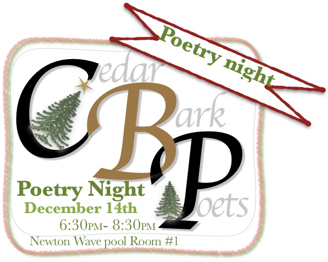 GroveFriends's tweet image. It’s Cedar Bark Poetry night again (on the second Saturday of the month)

Join us for a small fun relaxing get together.
  Read, Write, or just listen to  poetry
     December 14th 
6:30PM- 8:30 PM
at the Newton Wave pool Room #1
 - the Cedar Bark Poets
friendsofthegrove.ca/projects/cedar…