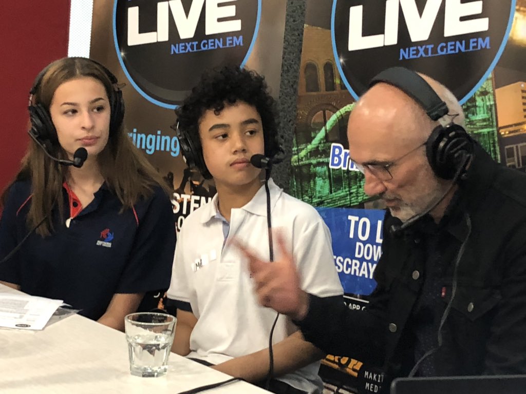 FootscrayFMLIVE's tweet photo. NOW I The legend Paul KELLY is with #nextgenradiostars @FootscrayCity #realworldED #21stcenturylearning #connectingwithcommunity @Making_Media @Ralph_Barba https://t.co/3Af4KtQgFD