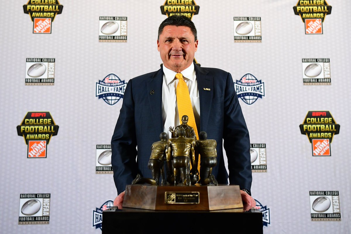 LSU Football tweet media