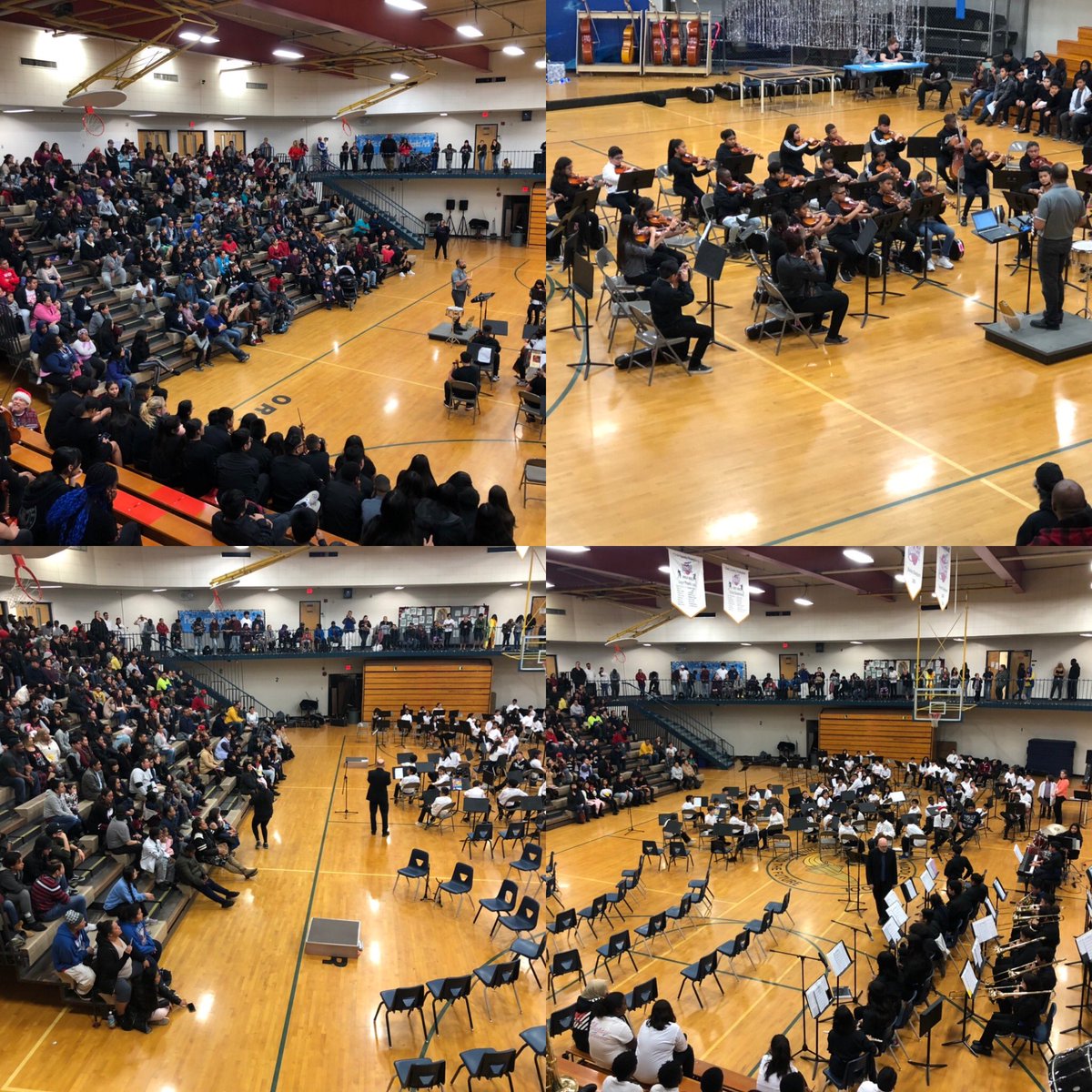 AnthonyMNunez's tweet photo. What a great turnout for the @OrrMiddleSchool band and orchestra winter concerts! So proud of these students! https://t.co/0H9jVBPdgA