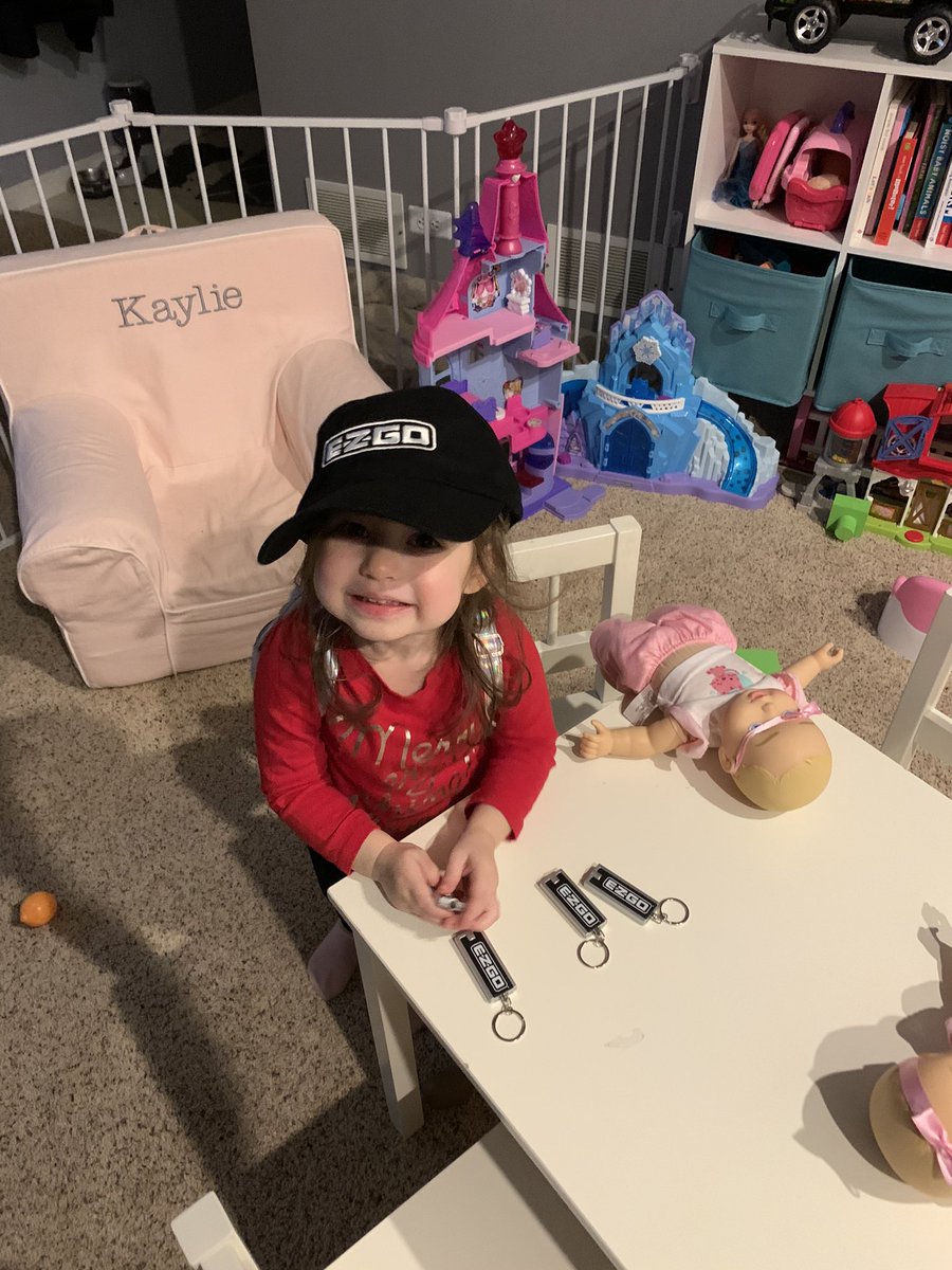 Testing out the new Promo package. #EZGO