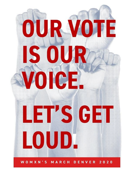 womxnsmarchDVR's tweet photo. Our 2020 march theme is Our VOTE is Our Voice. Let's Get Loud!
β β β β β β β β β
This year is all about Voting! If you're eligible, we encourage you to register to vote ensure your registration is up-to-date and vote on Election Day 2020.
#letsgo #2020voting
β β β β β β β β β https://t.co/8ZMLFprluc