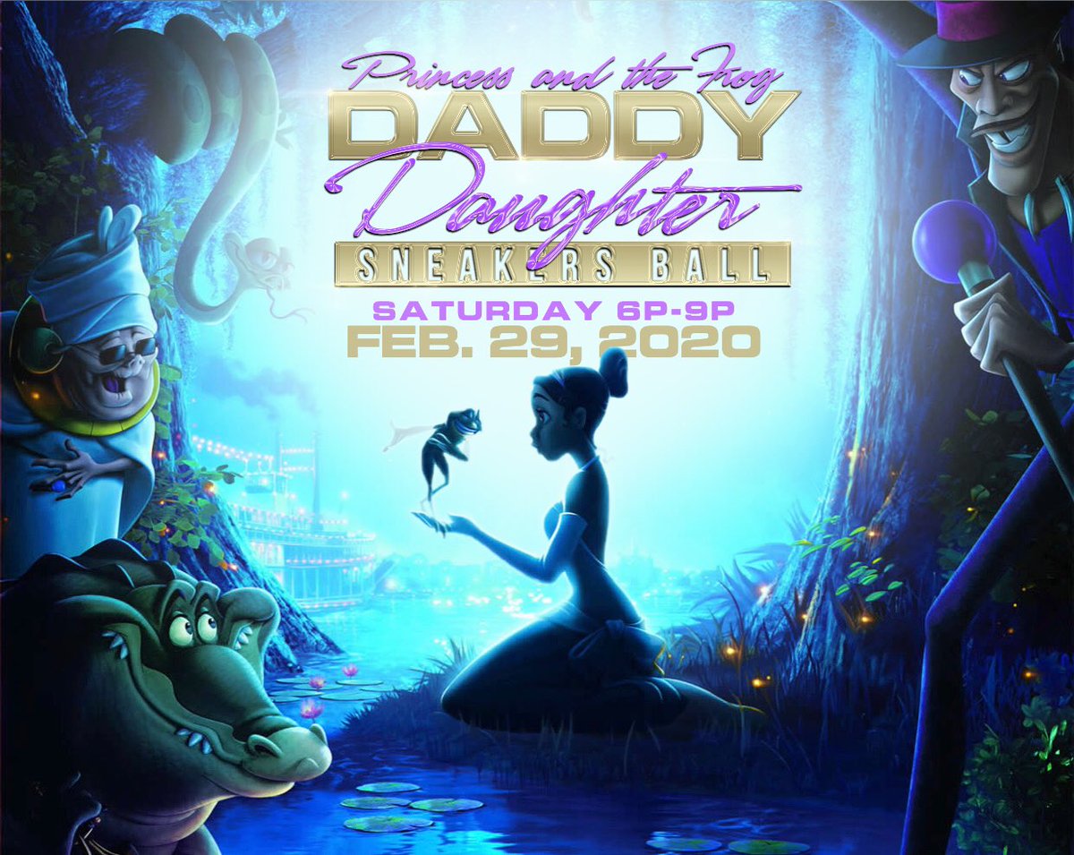 Princess and the Frog Daddy Dauggter Sneaker Ball 2020!! Stay tuned! 
#DaddyGang #sneakerhead #daddydaughter #DaddysGurl #sneakers #indyevents #indy #eventprofs #princessandthefrog #indyeventplanner #Event #eventdesign #Trending