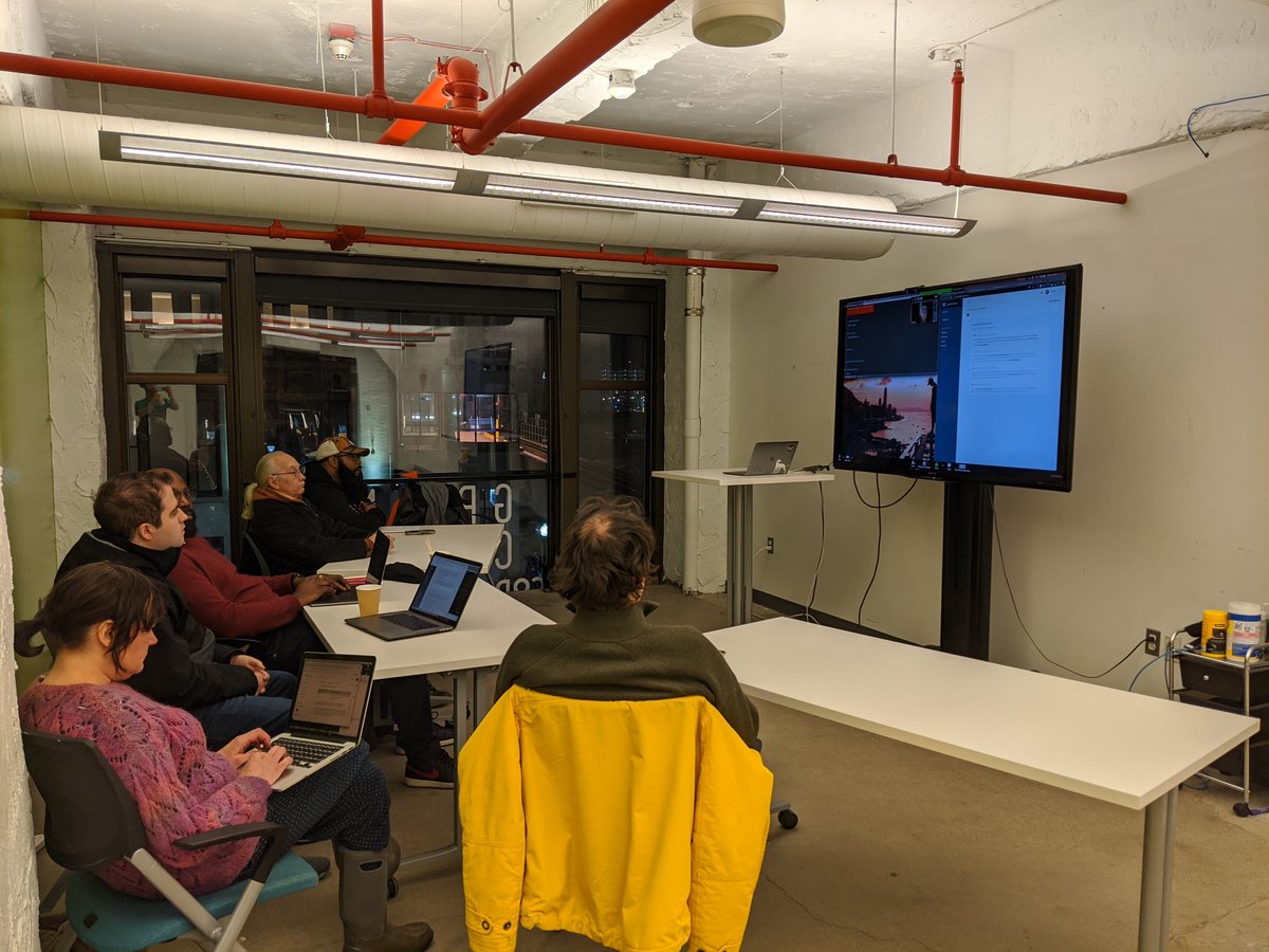 DetroitLaravel's tweet image. Another successful meetup with @SIXLIV3 talking #Laravel #Vapor Thanks everyone for coming out! ⚡