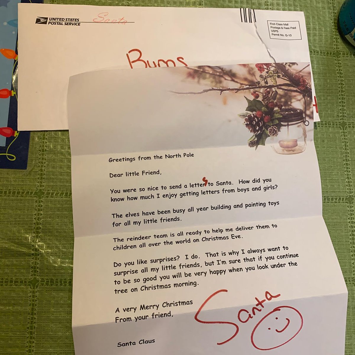 Thank you <a href="/USPS/">U.S. Postal Service</a> !  Made our day!