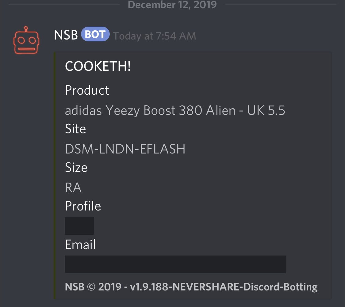 AznHypeChef's tweet photo. Hitting my slots again 🎉🎉🎉Thanks 🙏 to @HyperKVM @Cybersole @NSB_Bot @UnknownProxies @Leafproxies @ChiCooked @TheATeamSlots Stop taking L and let us take W for you join us NOW https://t.co/MfRZrdk9mX 🤜🤛 https://t.co/eFX86jyvlY