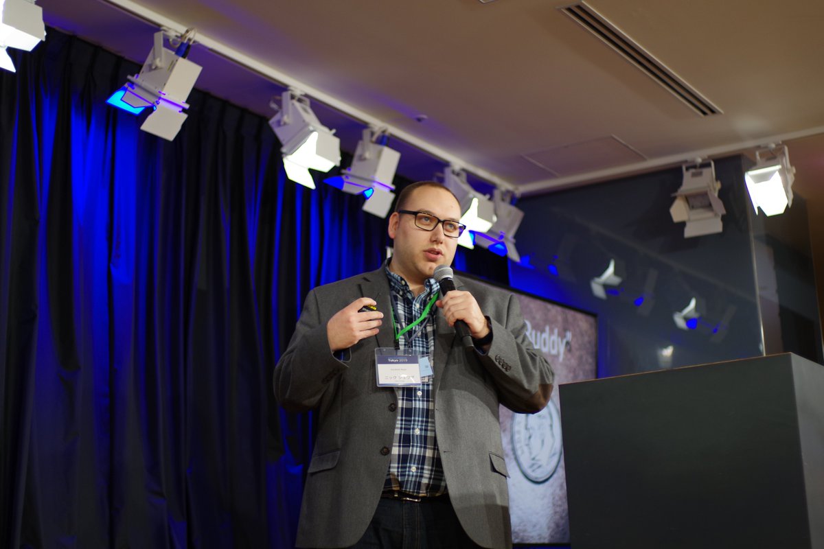 Founder of Invoked Apps <a href="/nickschwab/">Nick Schwab</a> at #Alexaラーニングデー in Tokyo!