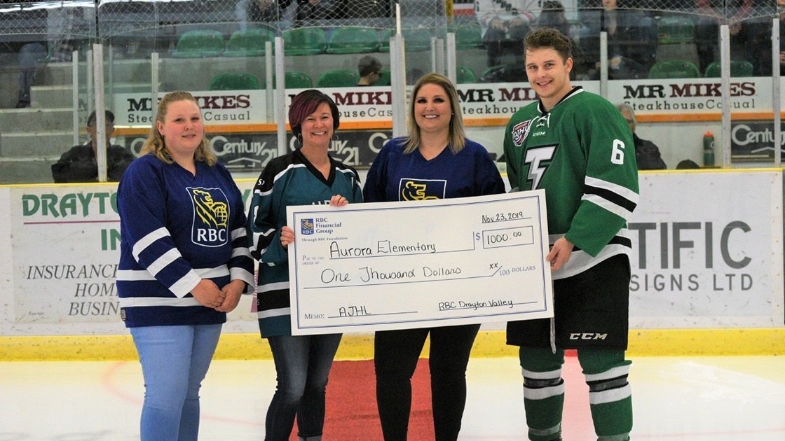 TheAJHL's tweet photo. Our @RBC Community Ambassador is Dexton Mozell @DVThunder.  Dexton continually thinks of everybody else over himself. No task is too big, too small, or beneath him.  https://t.co/W5LsicclT9 https://t.co/RyX1e4EE5C
