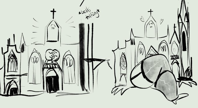 I have an oc named church but also an oc who IS a sexy church 
