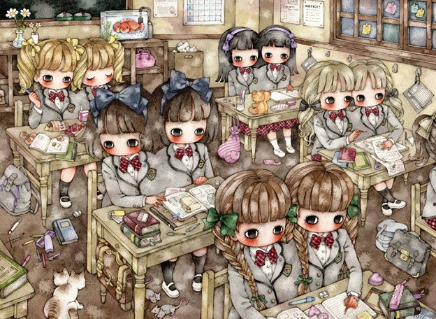 子供向けぬりえ 最高たま イラストレーター 水彩