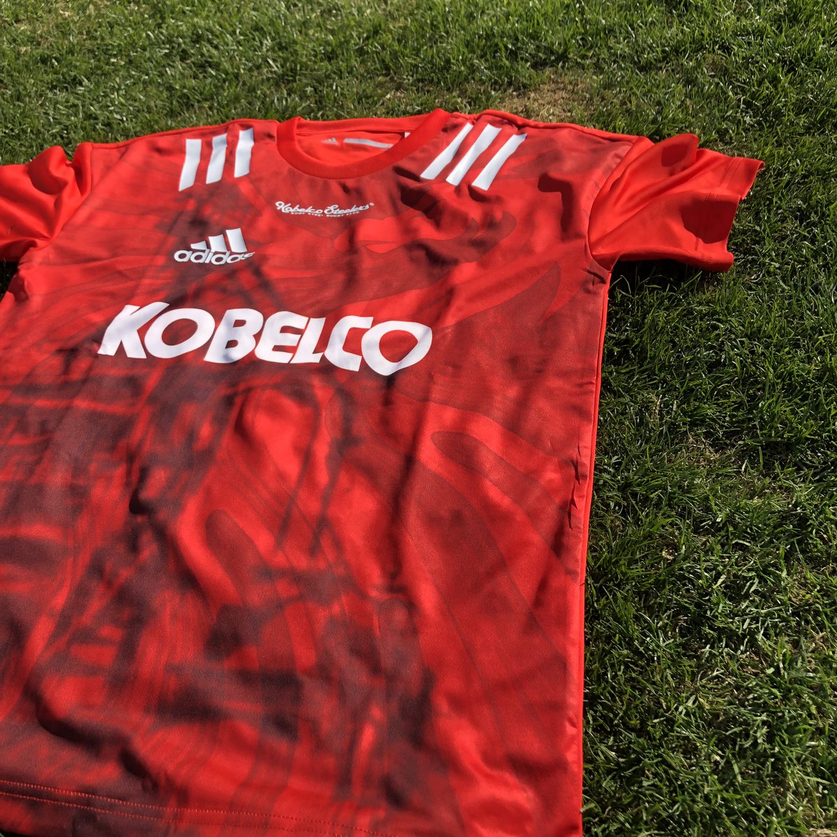 選手支給品 神戸製鋼スティーラーズラグビージャージ2着セット