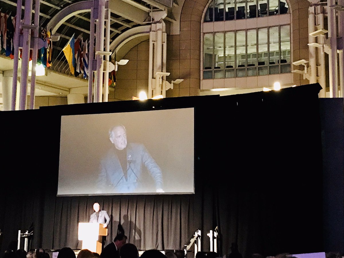 <a href="/PaulPolman/">Paul Polman</a>, former CEO of Unileaver, and the 2019 @sidwashington dinner honoree - The #SDGs are a plan for partnership. The issues (starting with #ClimateChange ) we face are too big for anyone to address alone.  #ClimateAction #sidwdinner #AccentureDev <a href="/FRogerFord/">F. Roger Ford</a> <a href="/AnastasiaADP/">Anastasia</a>