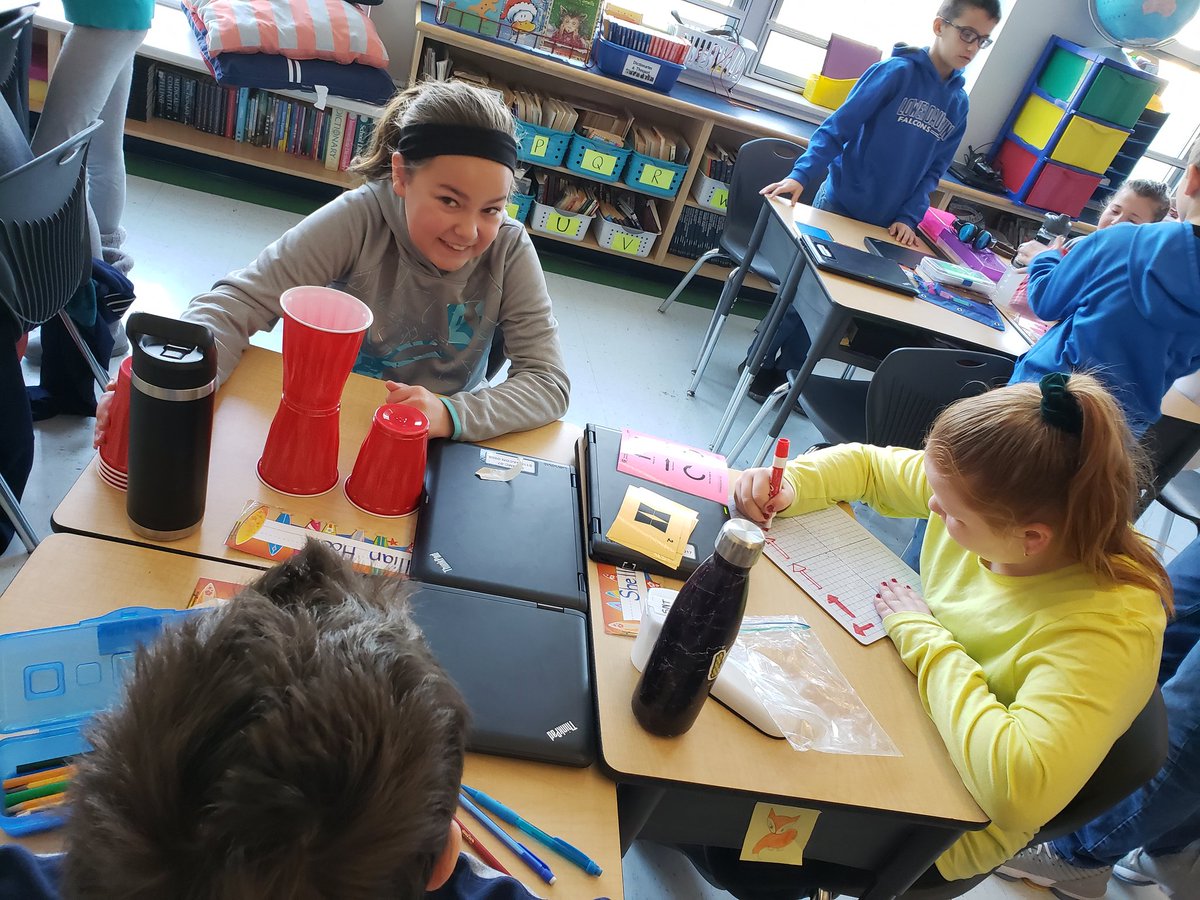MrsWilkinson15's tweet photo. #LDHOC so fun seeing some former students come to help 5th graders code! https://t.co/YnM8WoAdUc