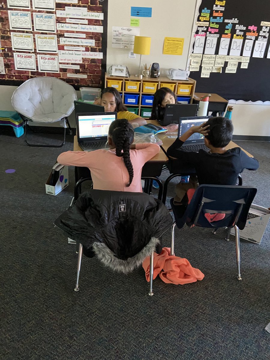 CharlesM3rd's tweet photo. Hour of code was so much fun! Thank you Mrs. Stevenson. ⁦@ElliottLearners⁩ https://t.co/4eRniLraNp