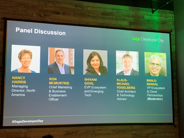 ArjunPremier's tweet photo. Amazing crowd at the #SageDeveloperDay in @SageNAmerica👏 Big thank you to our #SagePartners for coming. Shout out to @NetstockInv & @kloudgin too for telling their stories of #customersuccess with Sage, as part of our thriving partner ecosystem💚 https://t.co/mQh11VLoyy