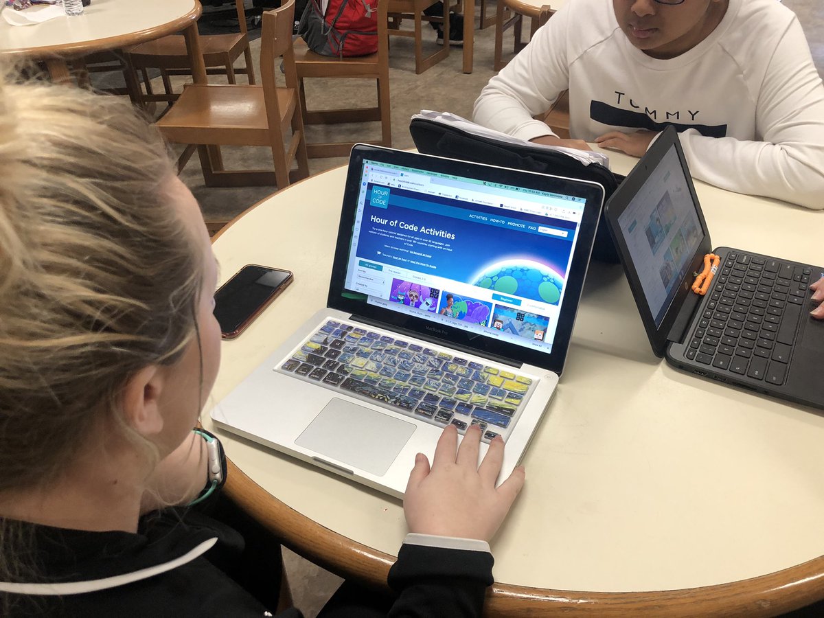 kaylamoore's tweet photo. JCHS students participated in @hourofcode today! James Russell used block based coding to make his own @Google Logo!

#TechTheHalls #HourofCode2019 #HourOfCode #STEAM #STEMed #Eagle4Life https://t.co/zY6XdUxVdI